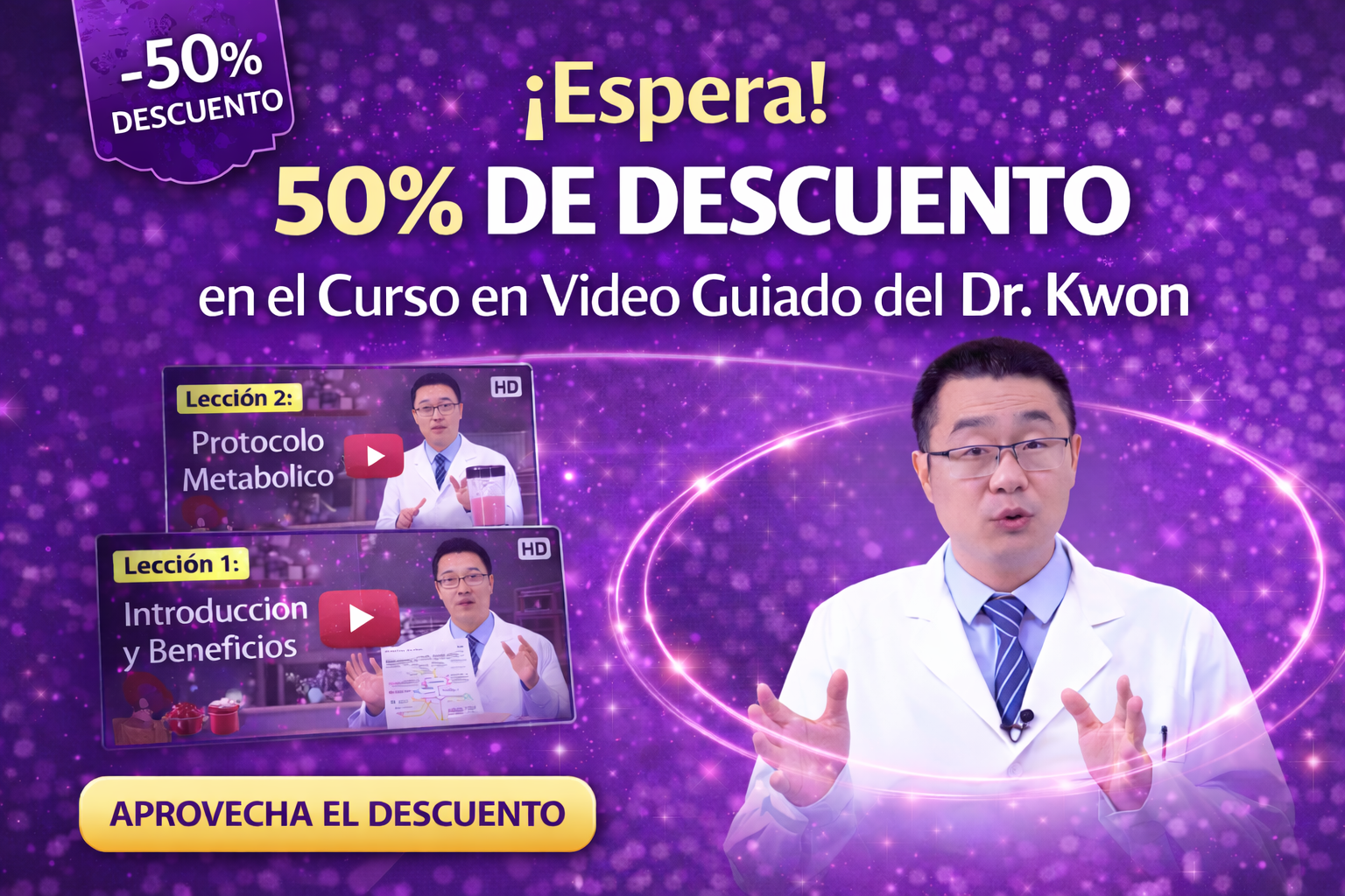Curso en video 50% OFF
